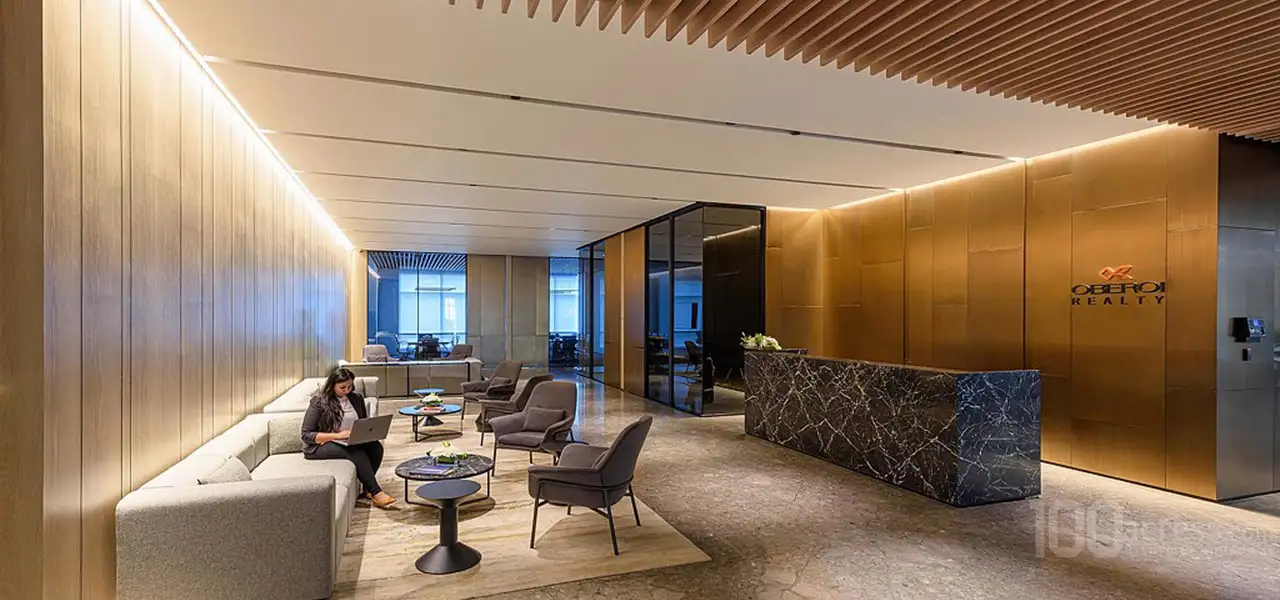 Oberoi Realty Three Sixty North reception