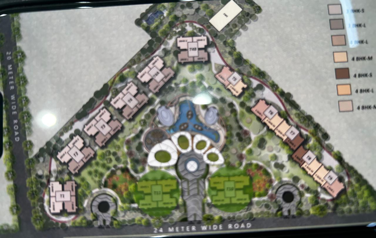 Master Plan of Whiteland Westin Residences